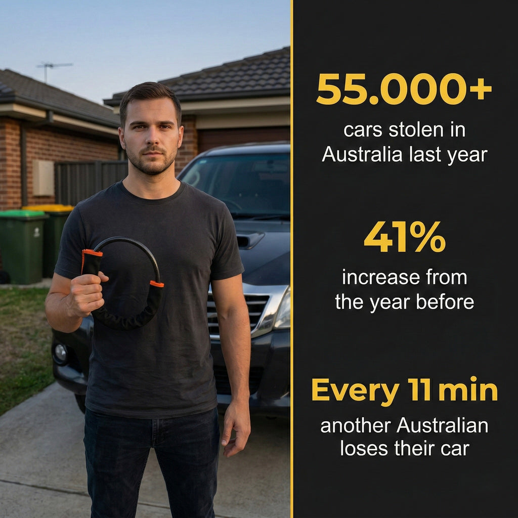 Steer Safe™ Anti-Theft Steering Lock